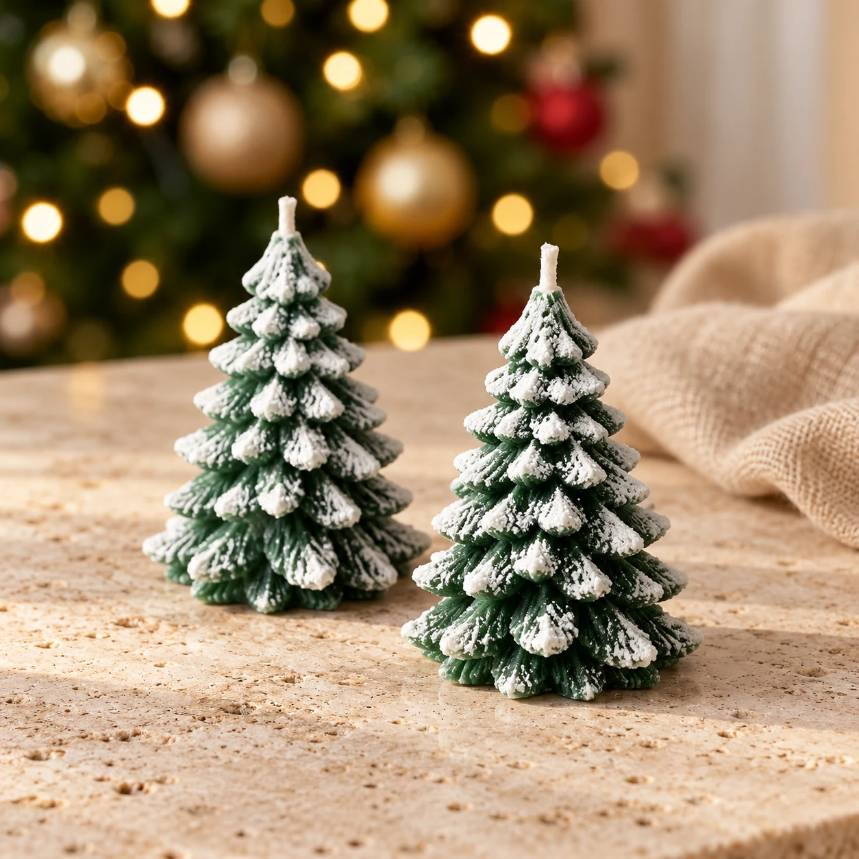Árvore de Natal em Cera